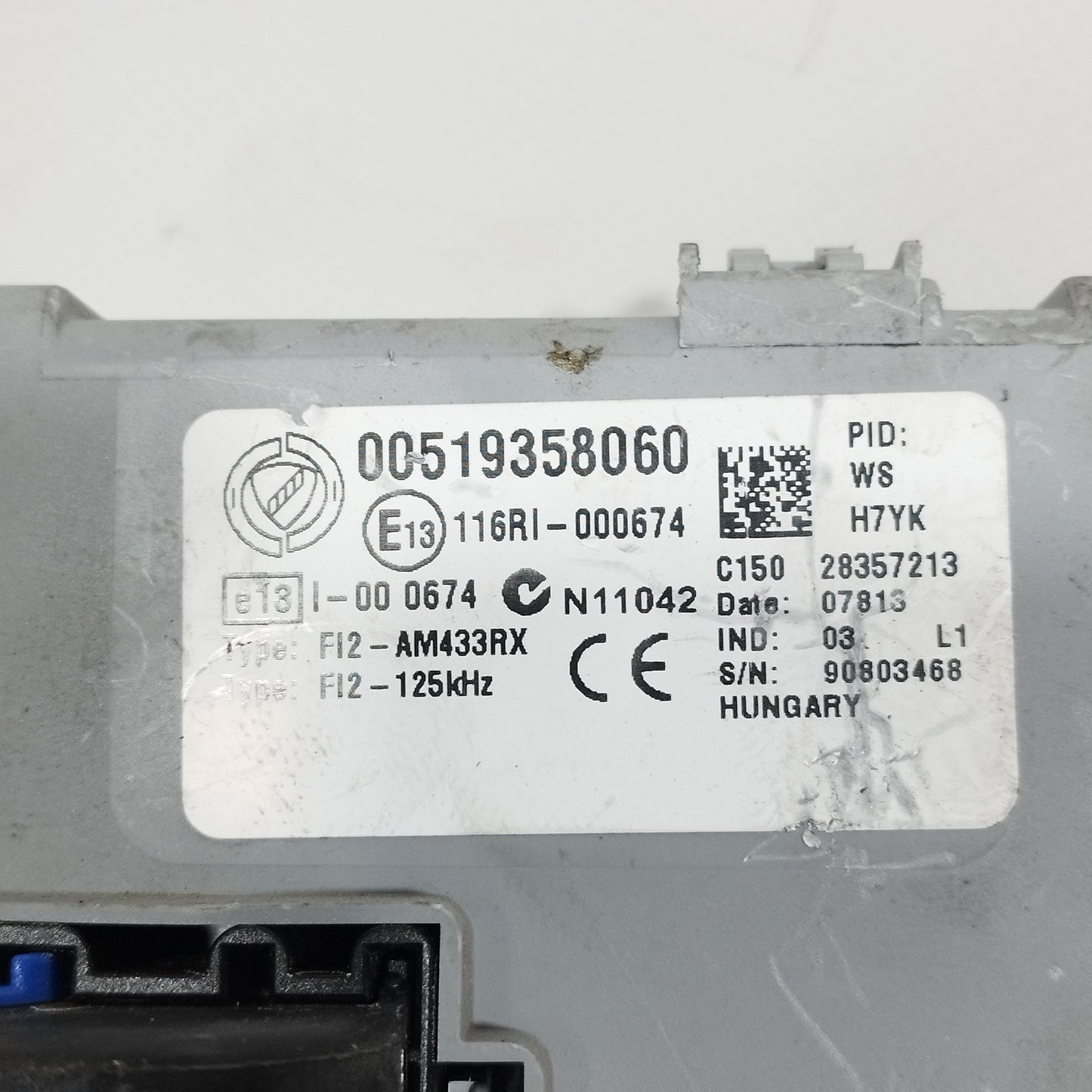 Centralina portafusibili Fiat Grande Punto 1.3 Mtj 2010 Cod: 00519358060 ecoAC13286