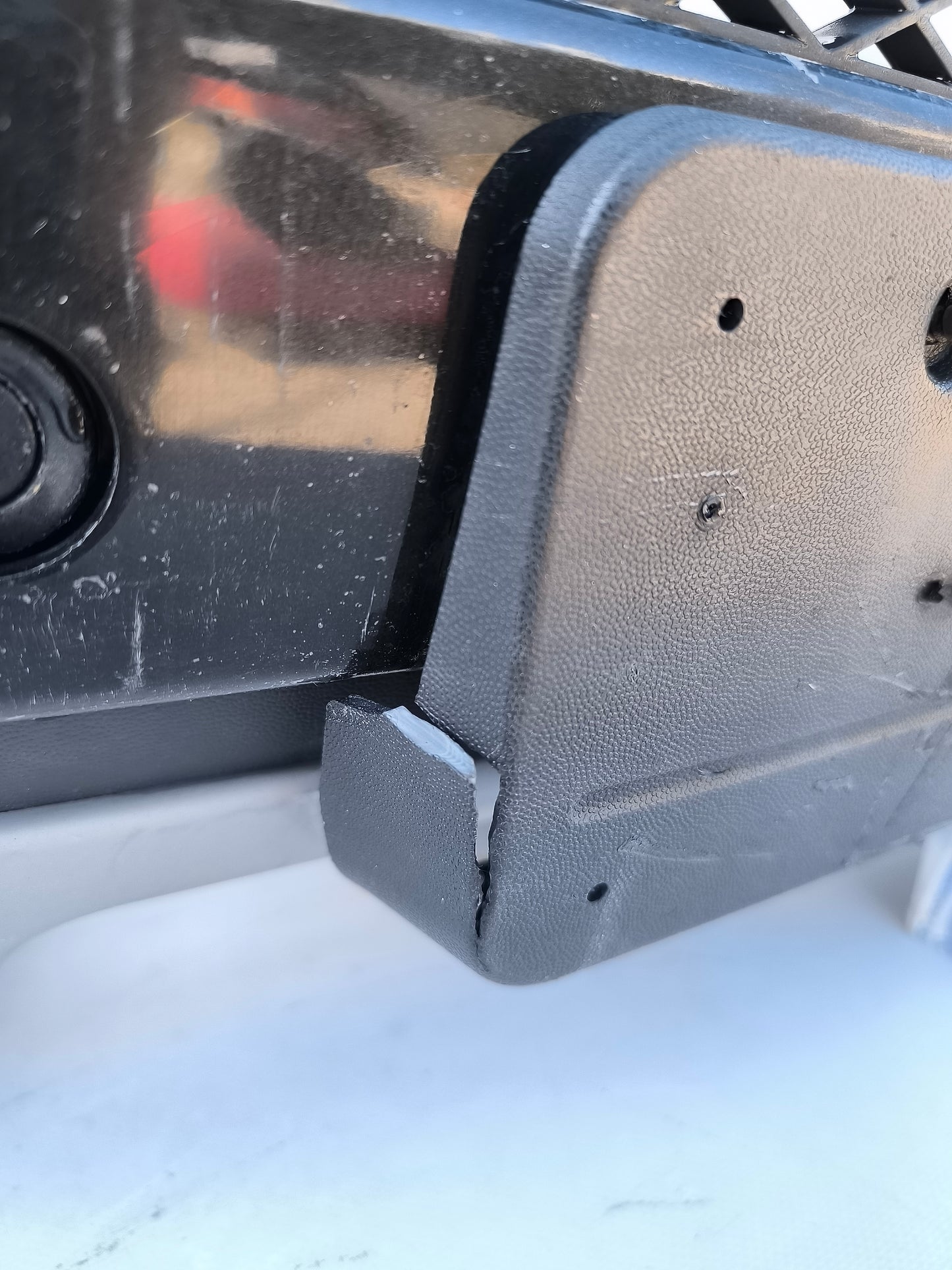 Paraurti anteriore nero Mercedes ML W164 ecoAG7081