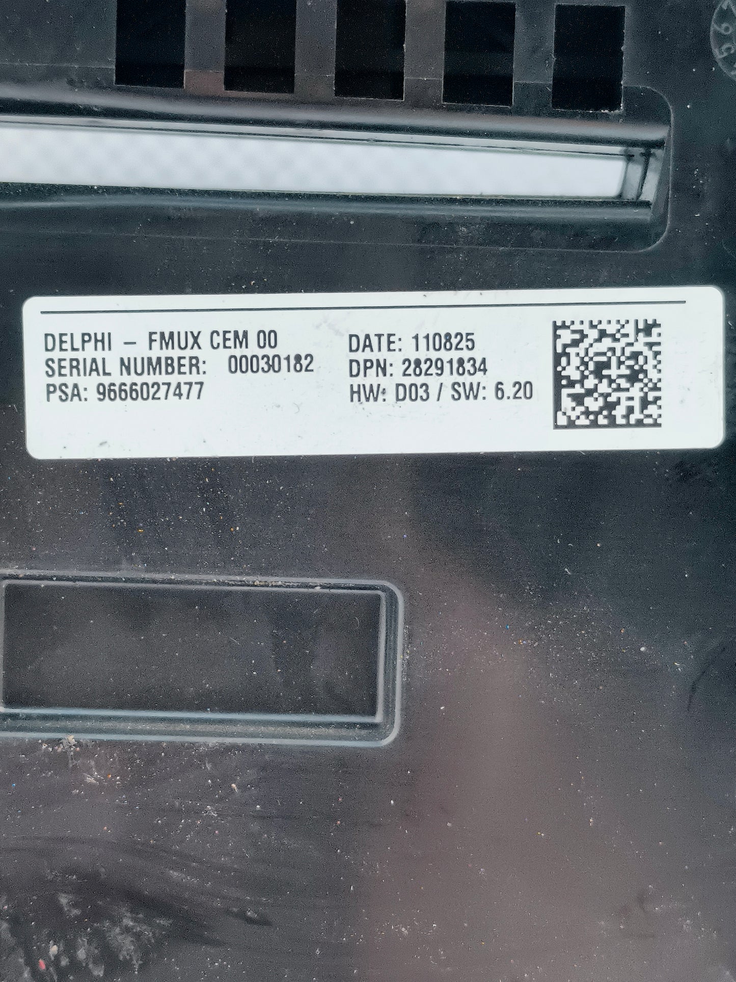 Zentrale Klimaanlagensteuerung und Digitalradio Citroën C4 Baujahr 2011 Code 9666027477 ecoAG6406