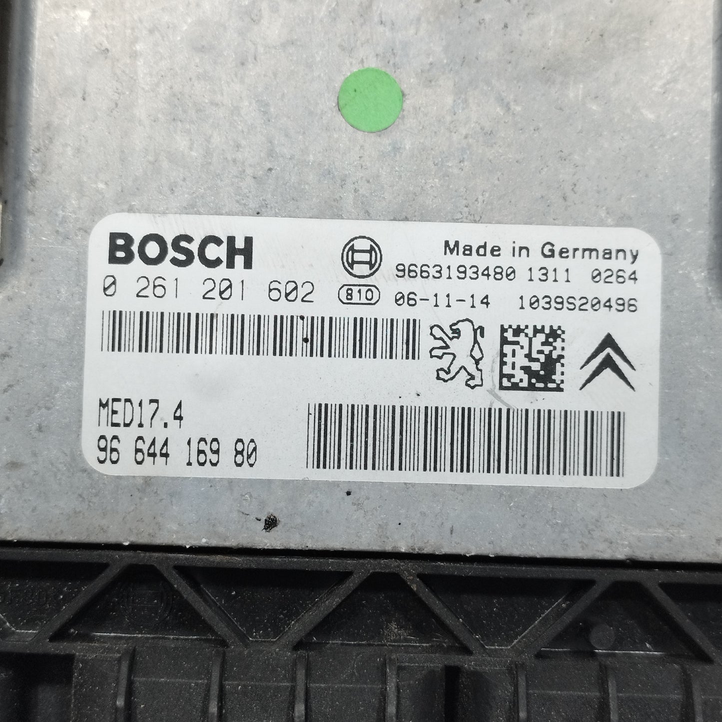 Zündanlage Peugeot 207 1.6TB 2007 Code: 0261201602 ecoAC13257