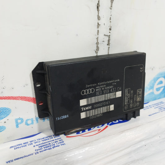 Centralina Comfort Audi A4 2005 Cod: 8E0959433CH ecoAC11199