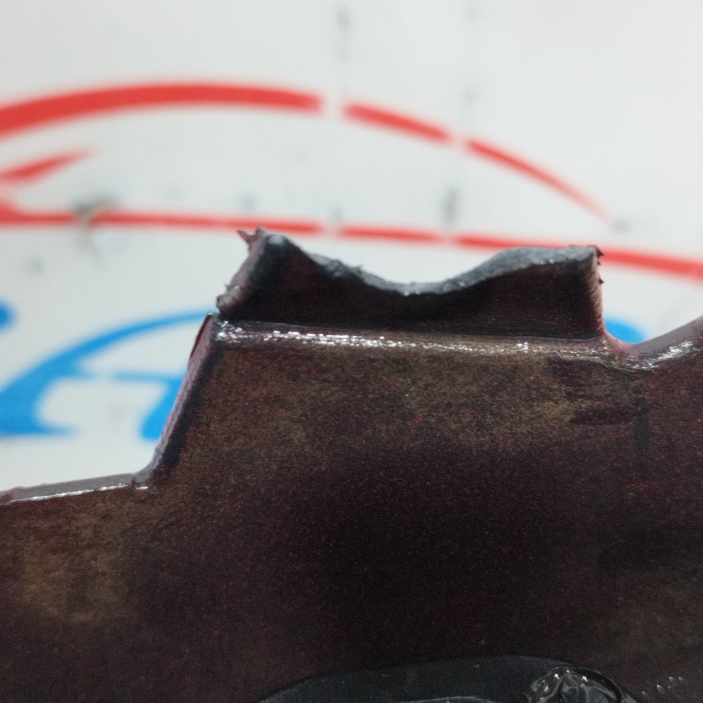 Paraurti anteriore rosso Toyota Aygo 2008 ecoAC10337