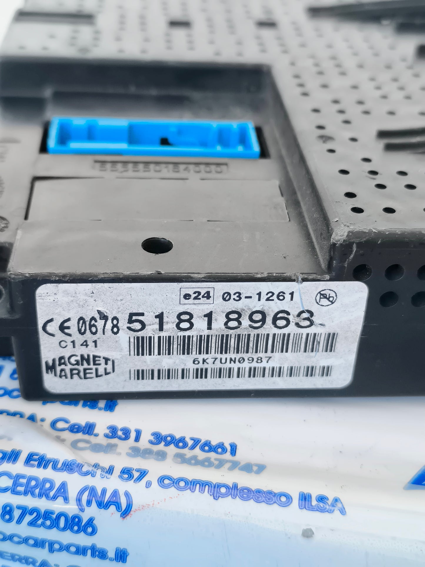 Centralina Blu&Me Fiat 500 2009 Codice: 51818963 ecoAG6309