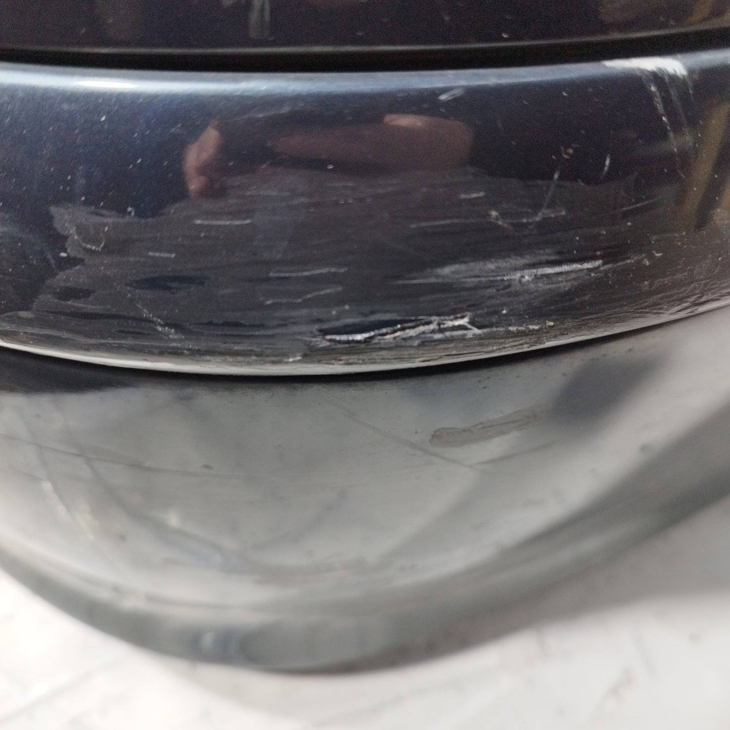 Dark blue rear bumper Opel Astra H SW 2007 ecoAC10814