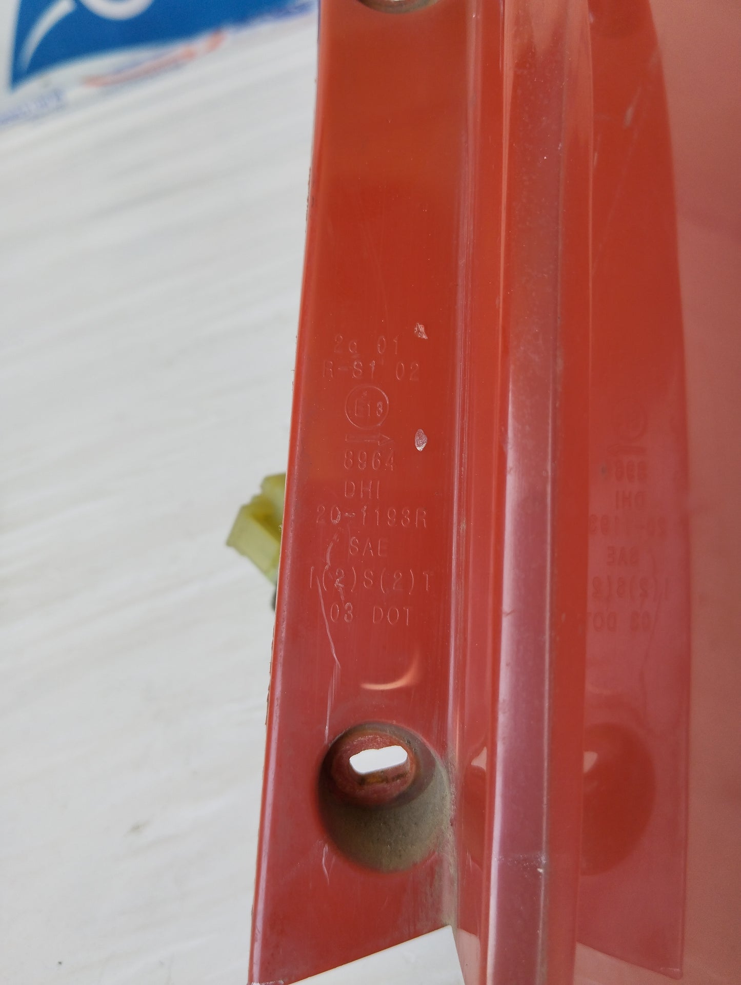 Chevrolet Lacetti 2007 ecoAG5533 Rechte Außenrückleuchte