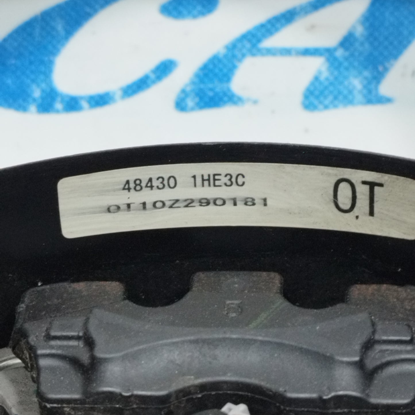 Volante con comandi Nissan Micra k13 2010 Cod: 484301HE3C ecoAC8584