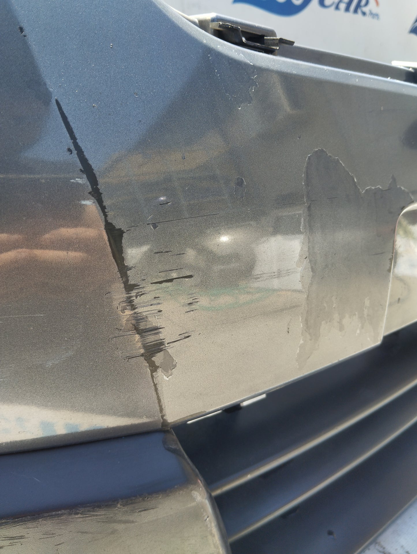 Gunmetal Grey Front Bumper Nissan Qashqai 2008 ecoAG5474