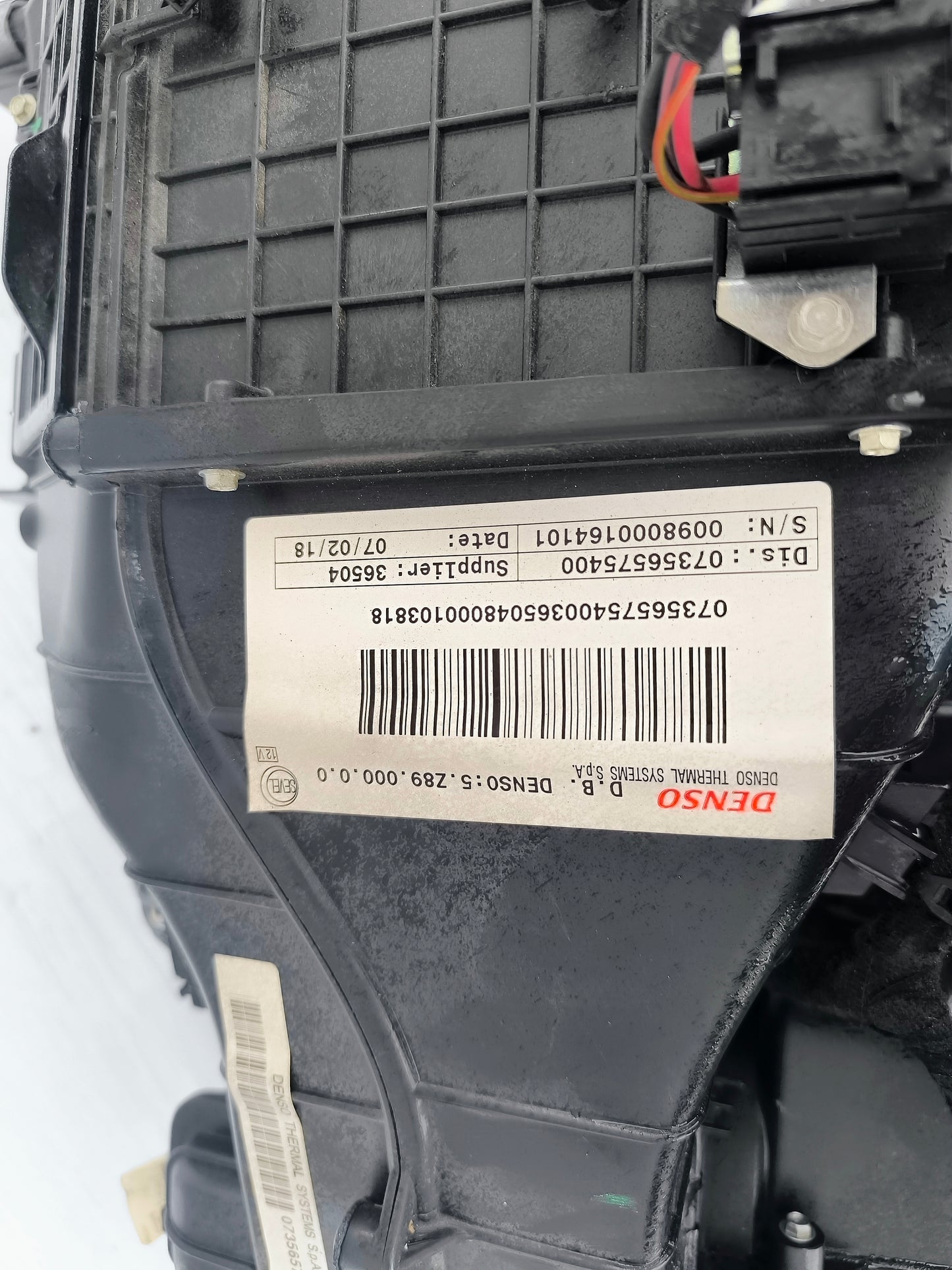 Fiat Ducato 2018 kompletter Ofencode: 07356575400 ecoAG5986