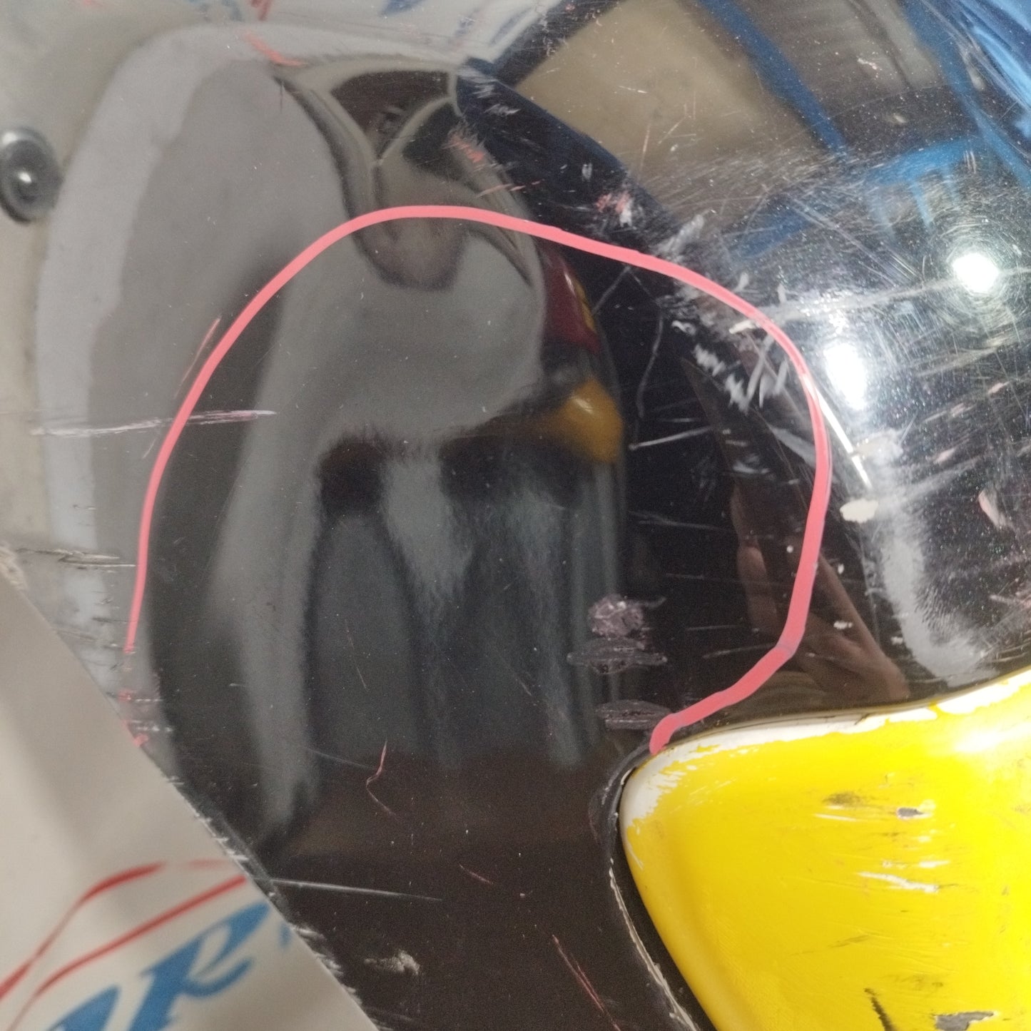 Schwarze Heckstoßstange Toyota Aygo 2006 ecoAC10247