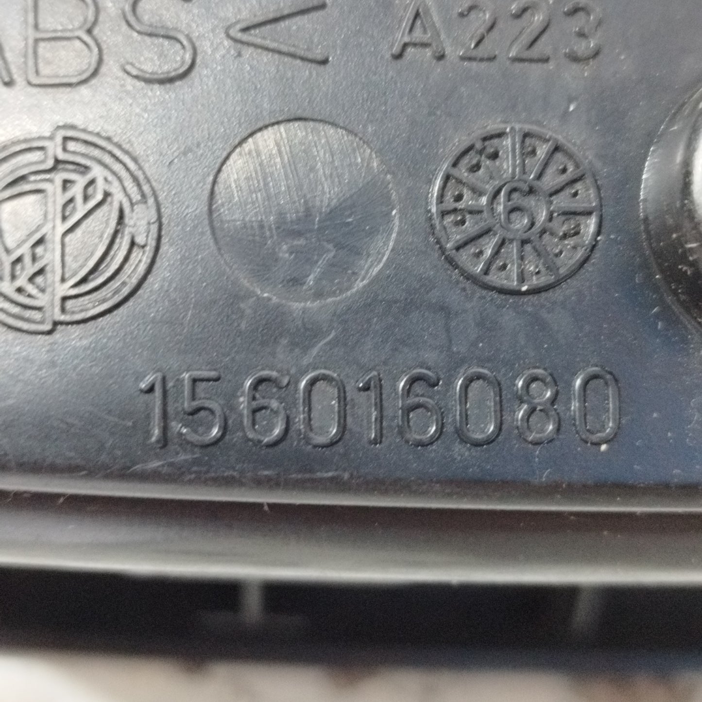 Pulsantiera anteriore sx Alfa Romeo 156 I serie 2001 Cod: 156016080 ecoAC10471