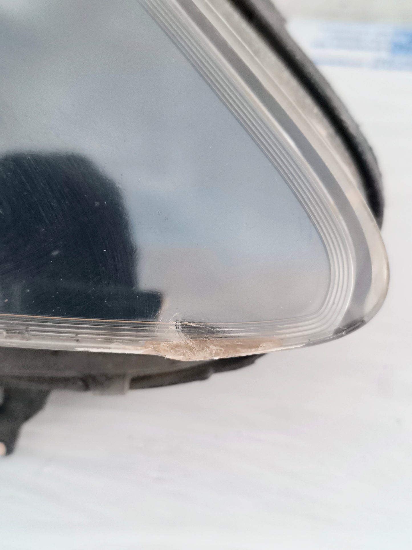 Opel Corsa D dark background right front light ecoAG6221