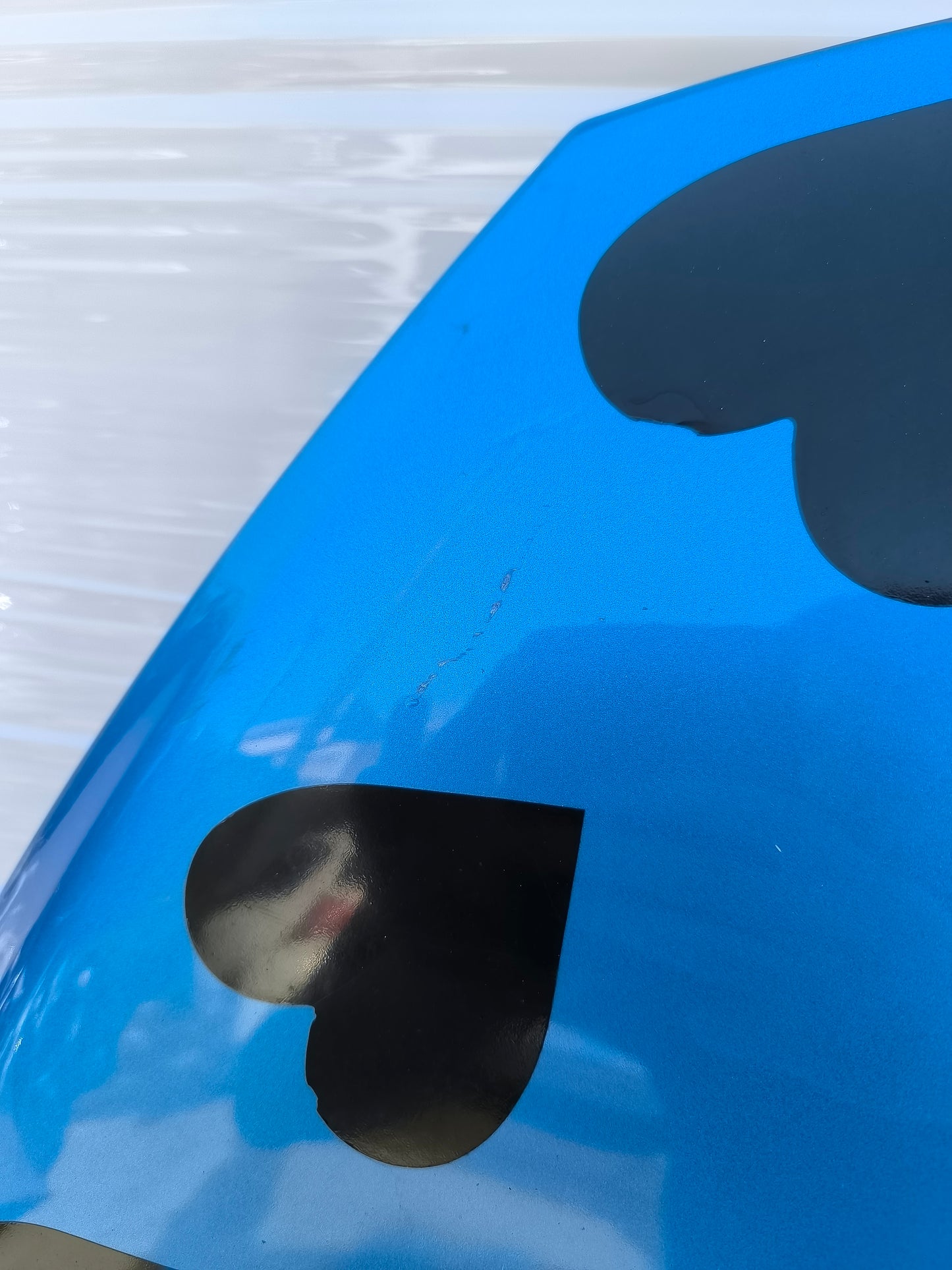Cofano Ford Ka anno 2010 blu ecoAG8188