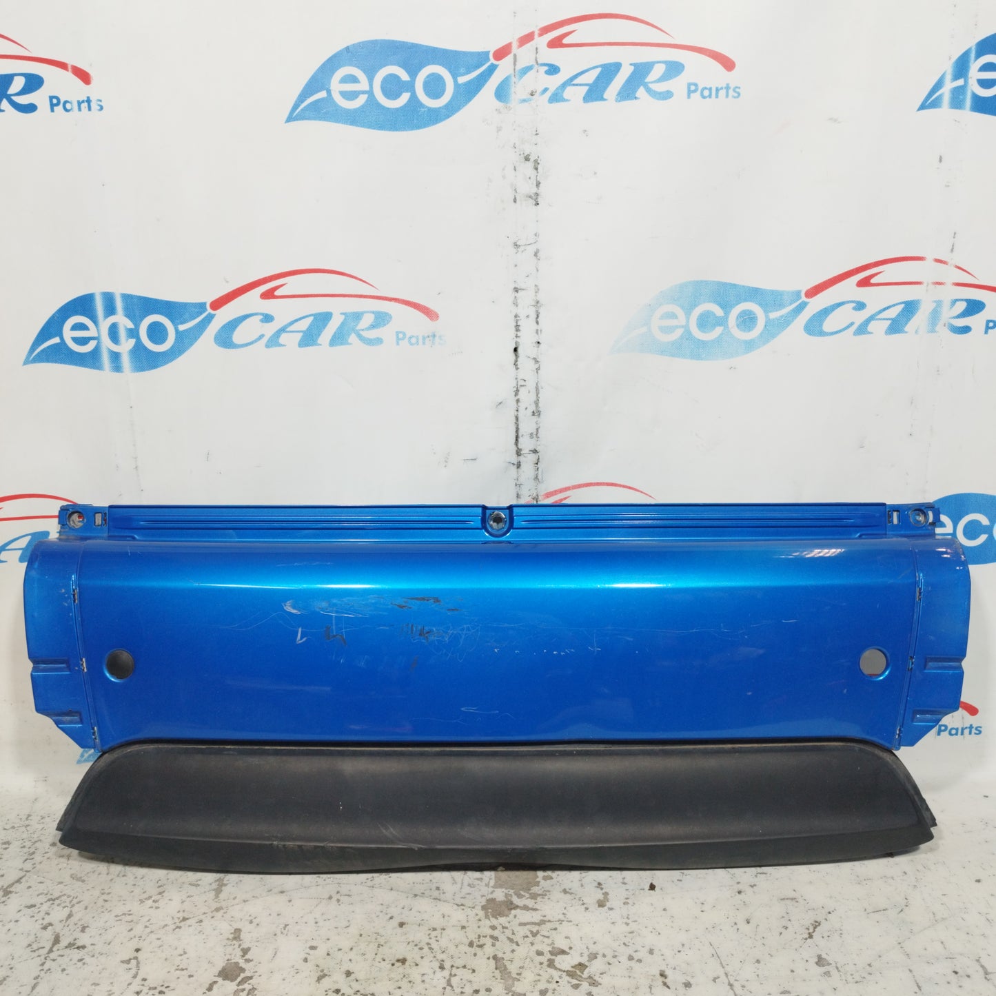 Electric blue center rear bumper Smart fortwo 450 Cabrio 2004 ecoAC9167