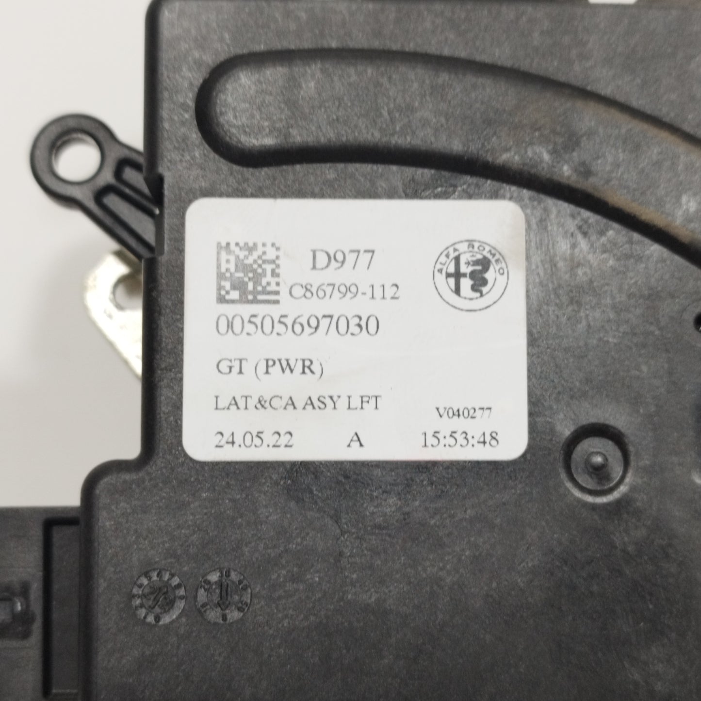Serratura portellone Alfa Romeo Stelvio Q4 cod: 00505697030 ecoAC11813