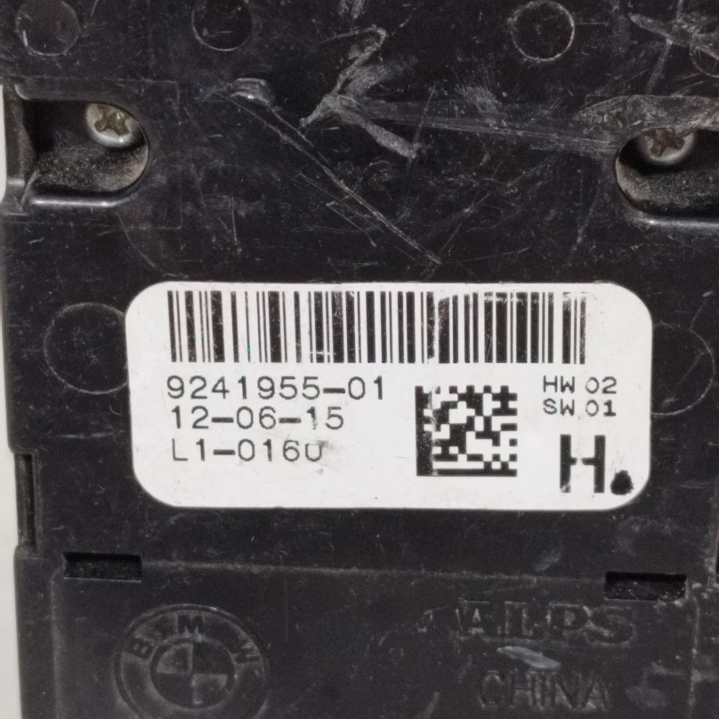 Pulsantiera anteriore sx Bmw Serie 5 F11 2014 Cod: 9241955-01 ecoAC10270