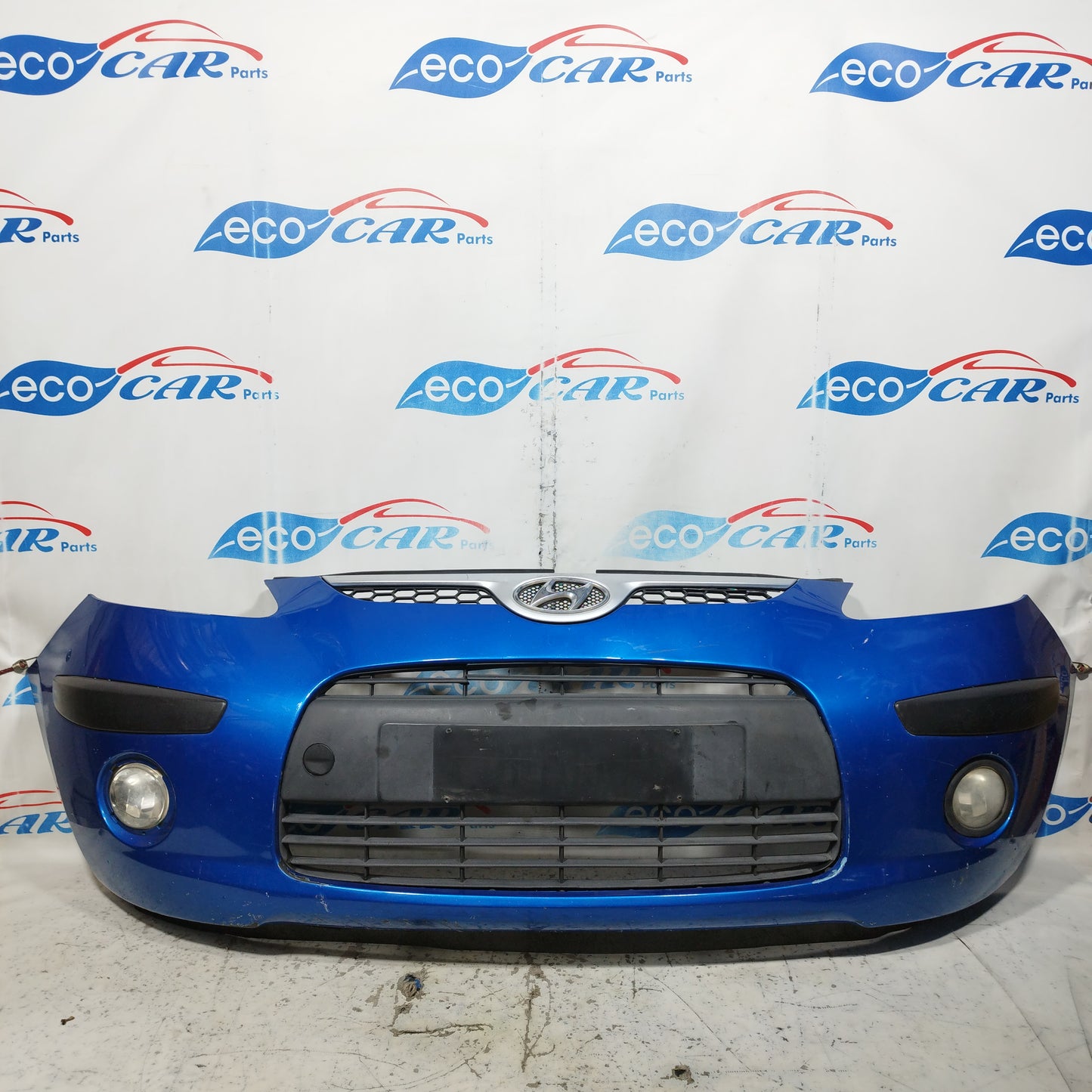 Paraurti anteriore blu elettrico Hyundai i10 2009 ecoAC9694