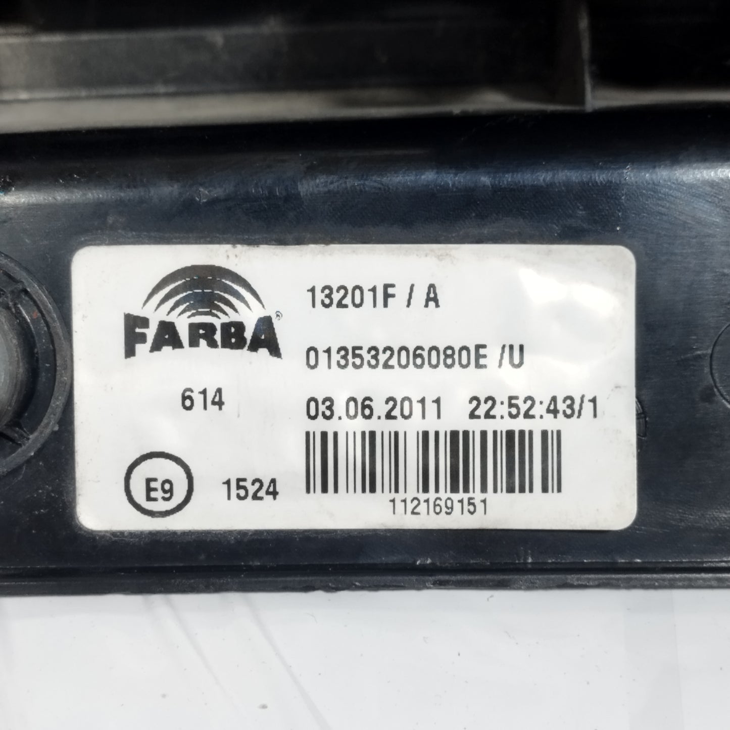 Fanale posteriore sx Fiat Fiorino 2010 codice: 13201F/A ecoAC15002