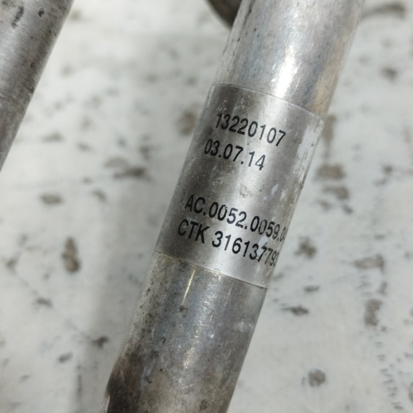 Klimaanlagenschlauch Opel Insignia 2.0 CDTI 2011, Teilenummer: 13220107 ecoAC9266