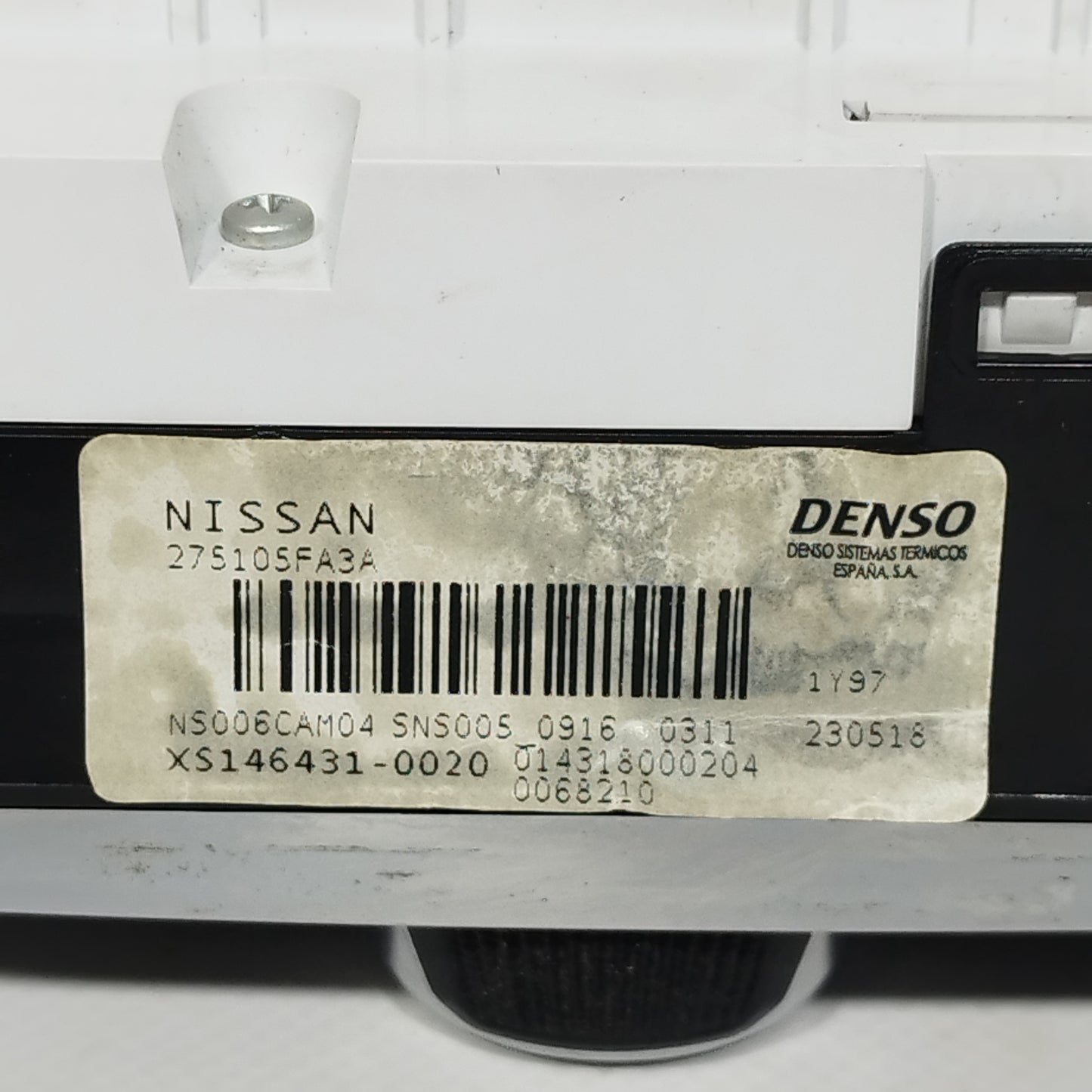Pulsantiera A/C Nissan Micra K14 2017 Cod: XS146431-0020 ecoAC11548