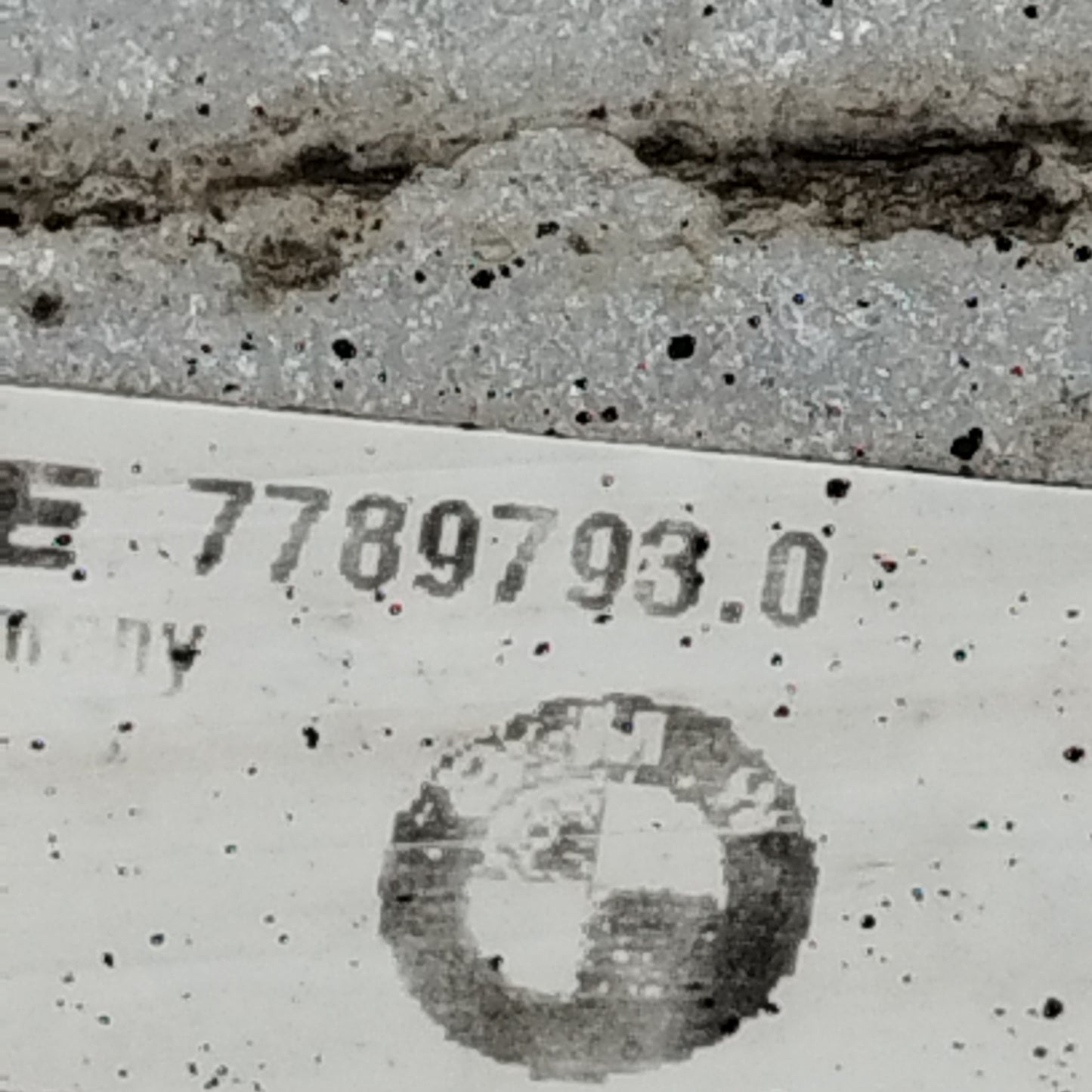 Ladeluftkühler BMW X3 E83 3.0 D 2004, Teilenummer: 77897930 ecoAC9244