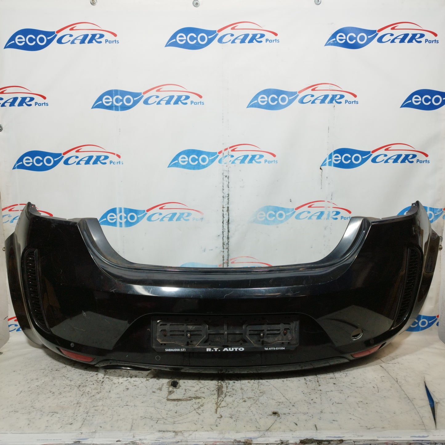 Paraurti posteriore nero Seat Leon Cupra 2011 ecoAC10361