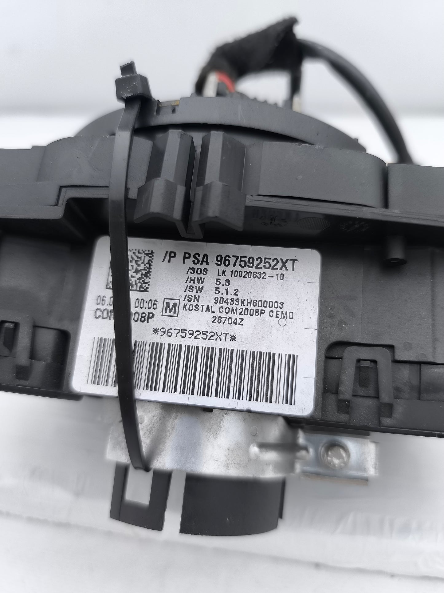 Citroen C4 headlight switch year 2011 Code: 96759252xt ecoAG6762