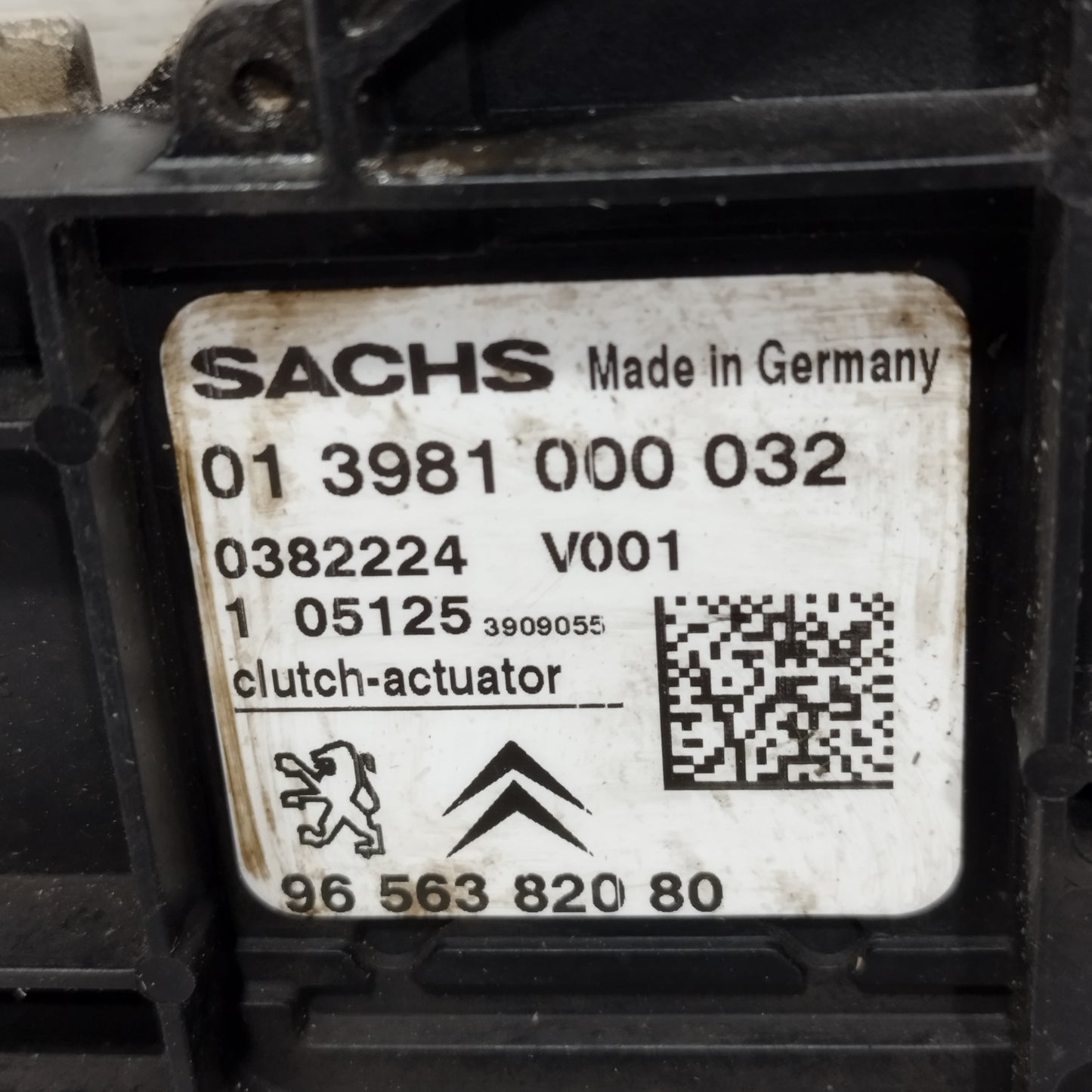 Attuatore Frizione (cambio automatico) Citroen C3 1.4 D 2005 Cod: 9656382080 ecoAC12019