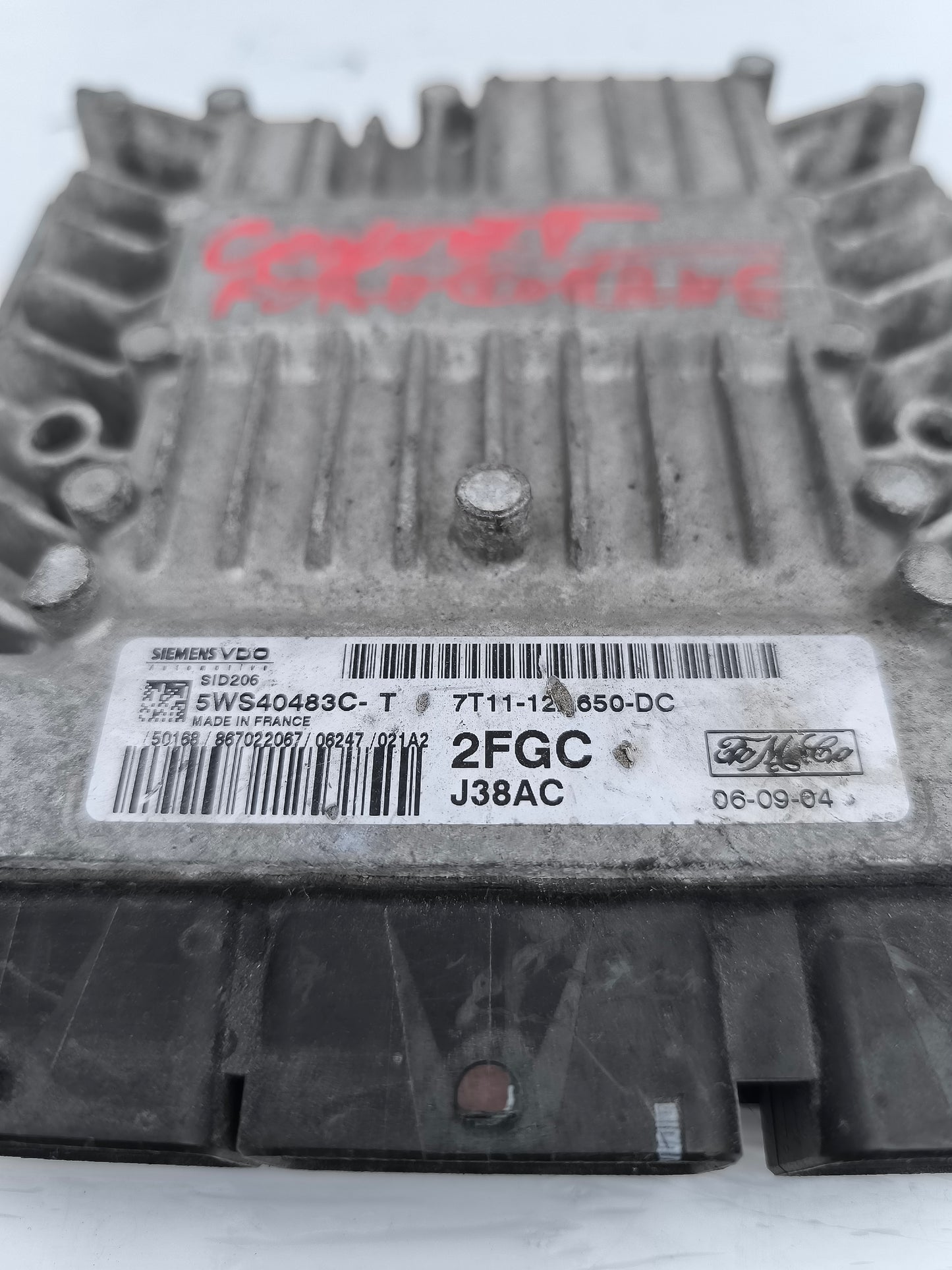 Centralina motore Ford Transit Connect 1.8 TDCI anno 2006 Cod. 5ws40483c-t sid206 ecoAG6764