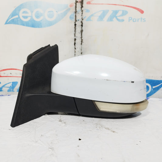 Ford Focus 2012 Weißer linker vorderer elektrischer Außenspiegel 5-adrig ecoAC11002