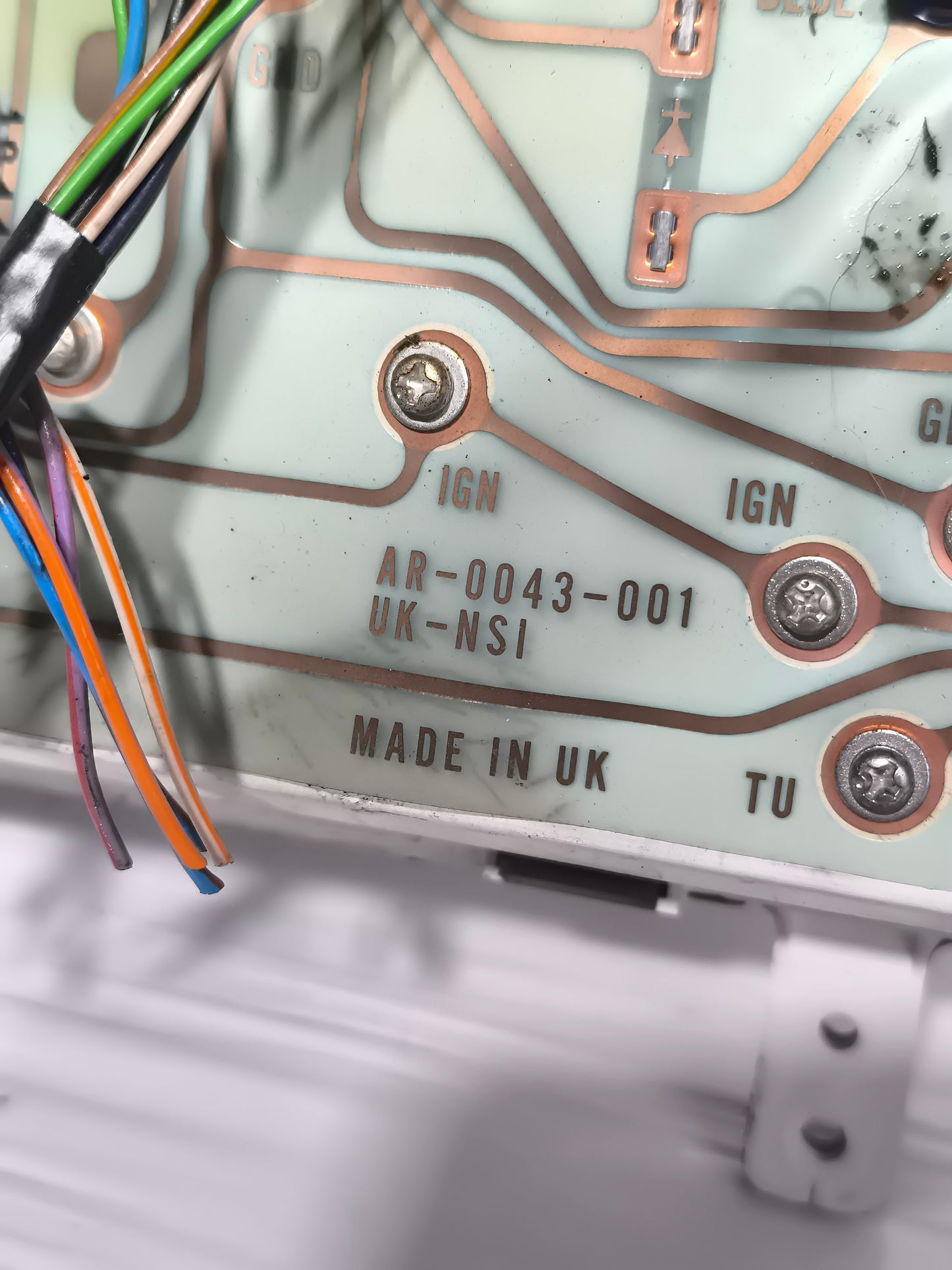 Quadro strumenti MG TF Benzina anno 2002 Cod.ar-0043-001 ecoAG6798