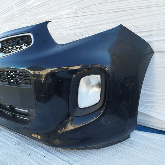 Paraurti anteriore nero Kia Picanto (TA) 2015-2017 Restyling cod: 865111y5000 ecoDM153