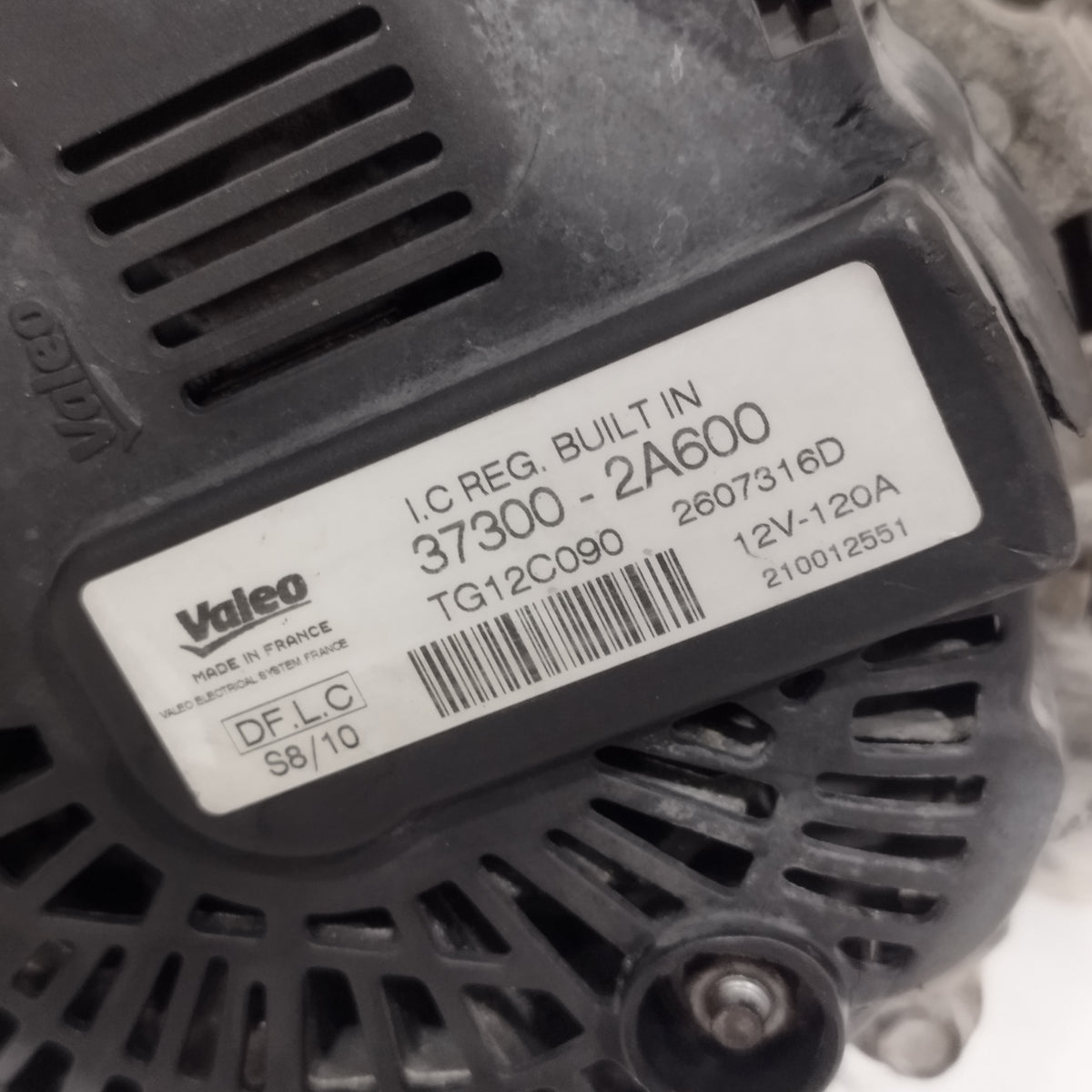 Alternatore Hyundai I30 1.6 CRDI 2007-2012 cod: 37300-2A600 ecoAC16669