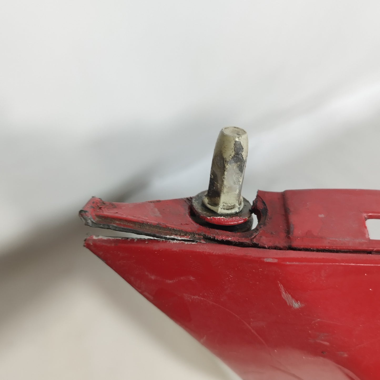 Paraurti posteriore rosso Fiat 500 2008 ecoAC14097