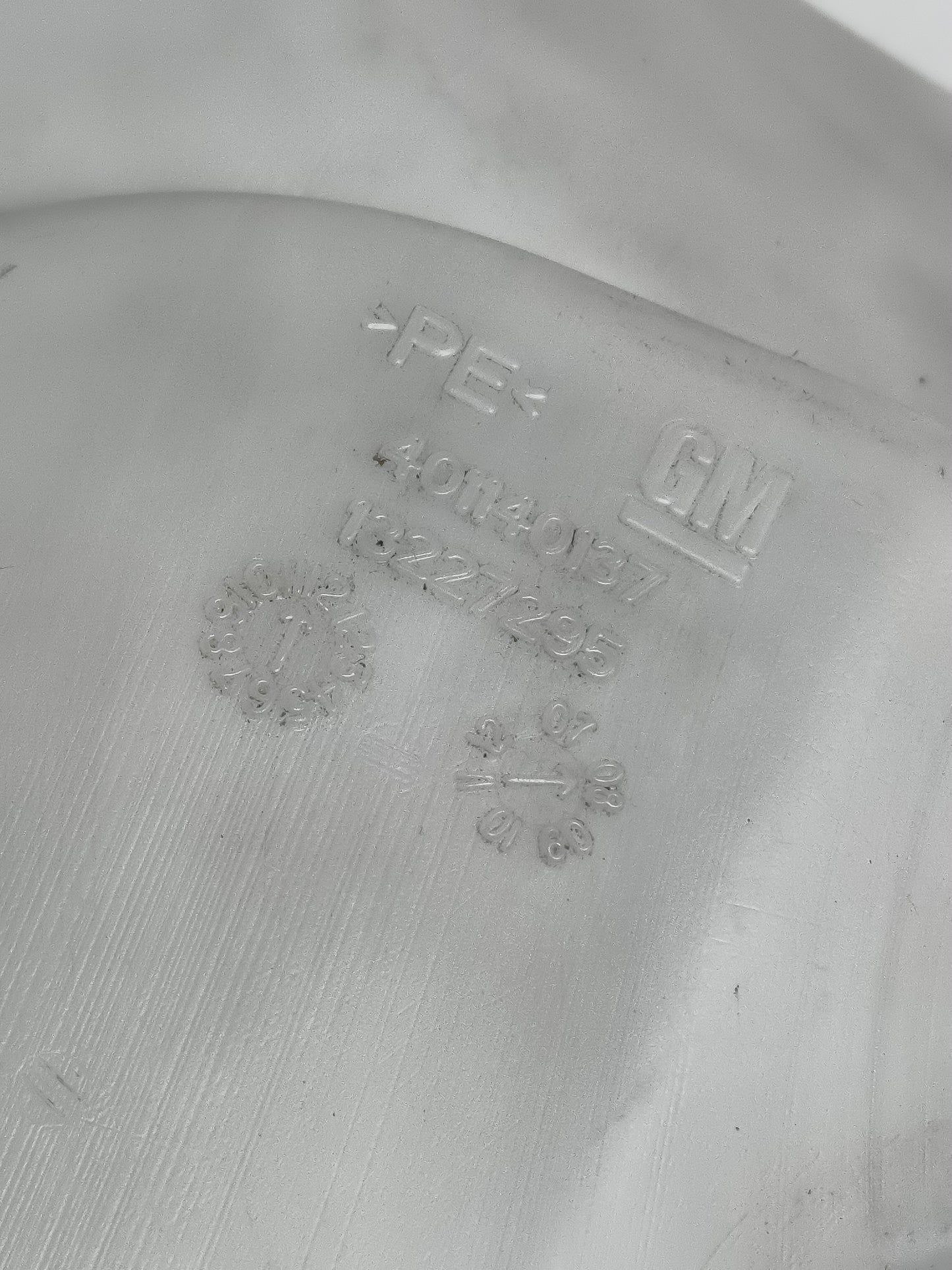 Vaschetta acqua tergicristalli Opel Insignia 2010 codice: 401140137 ecoAG6806