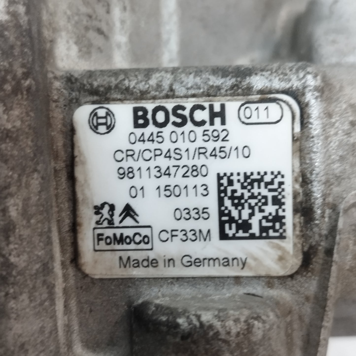 Pompa Common Rail Ford Focus 1.5TDCI 2015 Cod: 0445010592 ecoAC13413