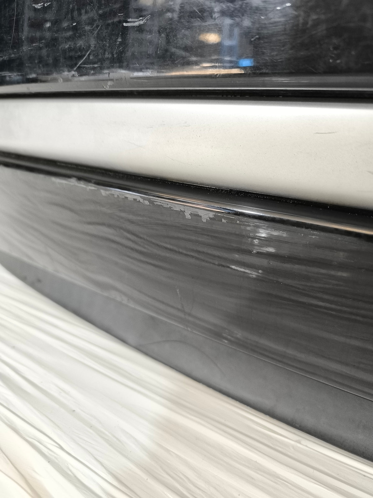 Paraurti posteriore nero Lancia Ypsilon (843) 2006-2011 ecoAG9867
