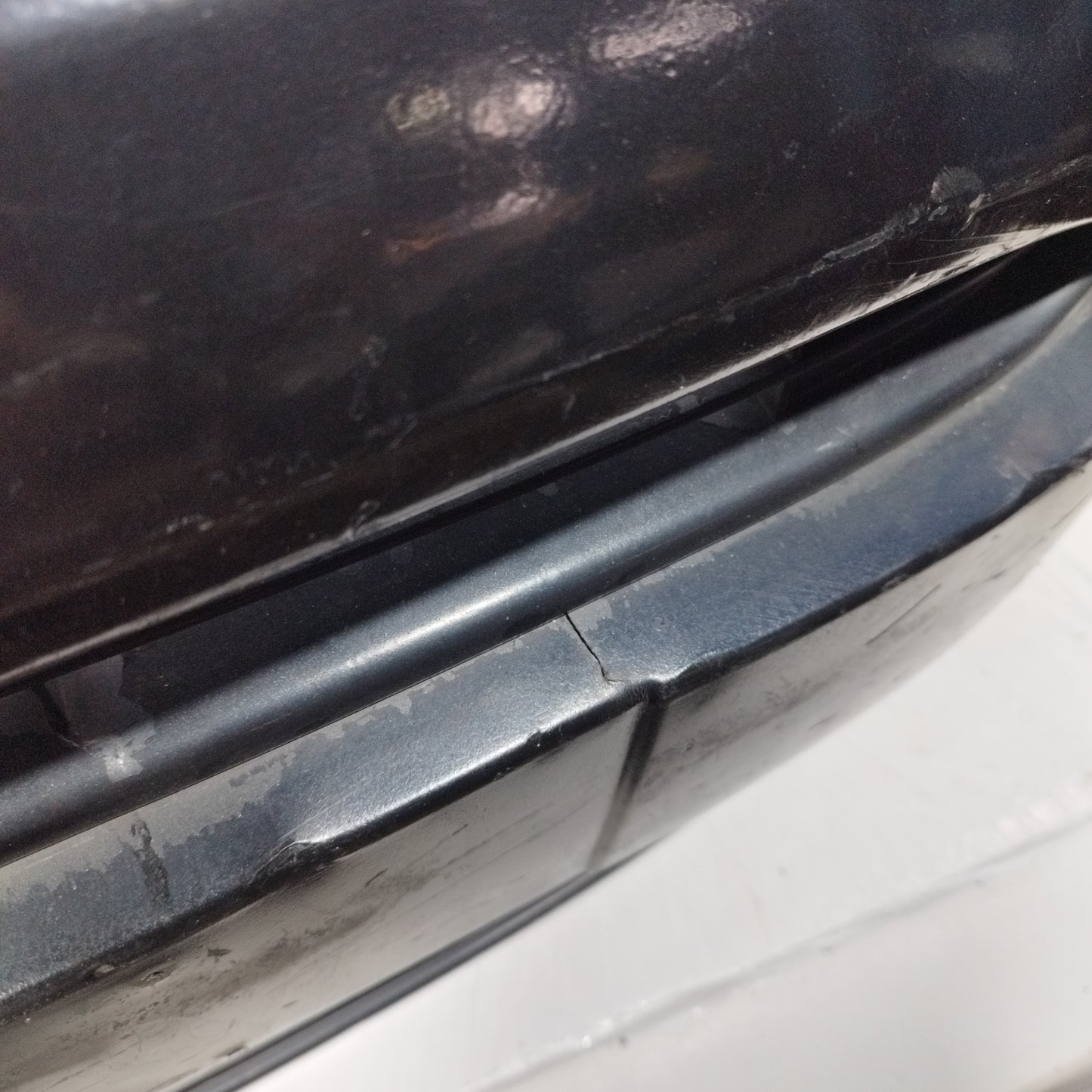 Black Front Bumper Fiat Punto Evo 2012 ecoAC10816