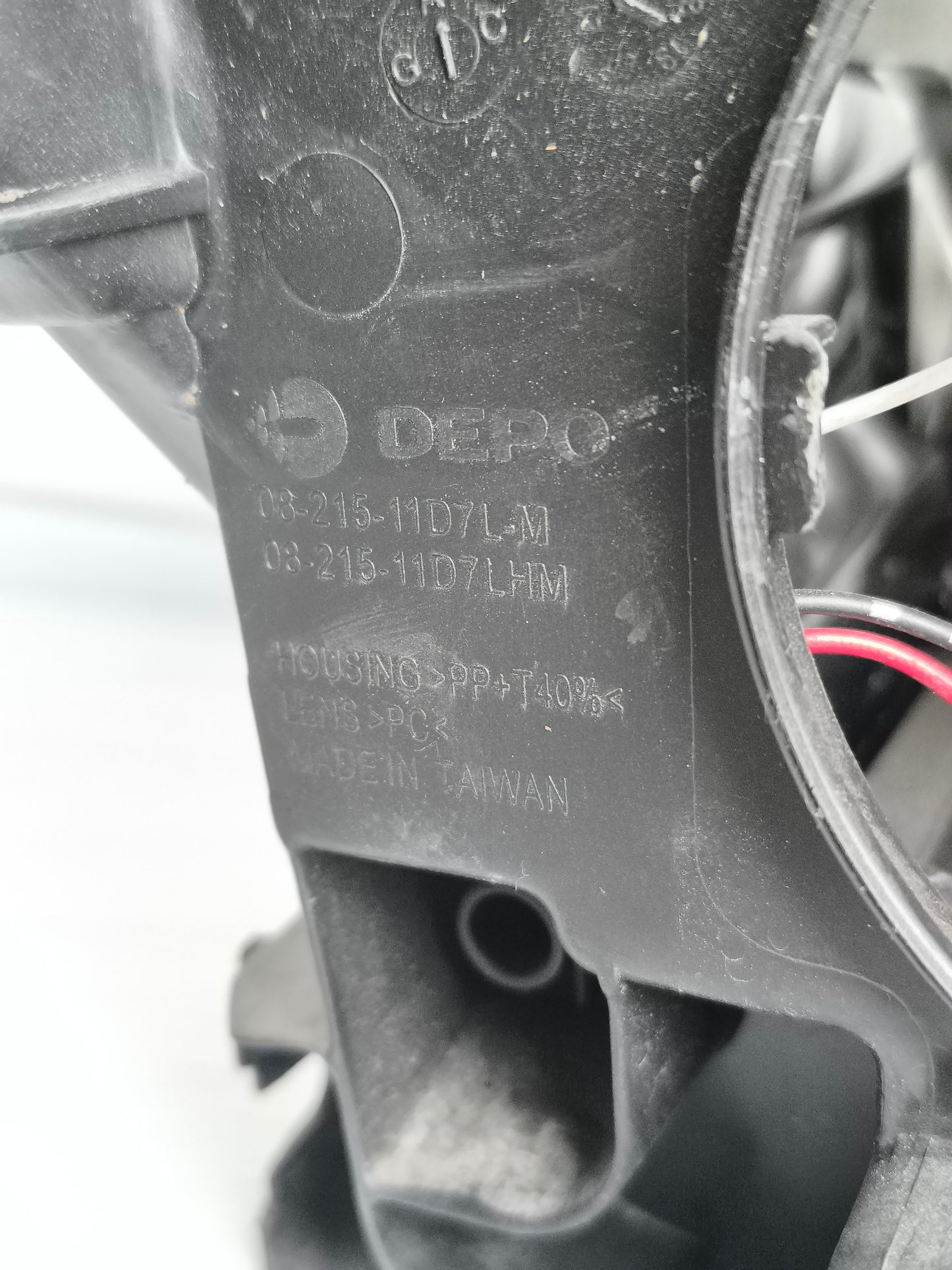 Fanale anteriore sx Nissan Qashqai (J10) anno 2010-2014 Restyling DEPO ecoAG8473