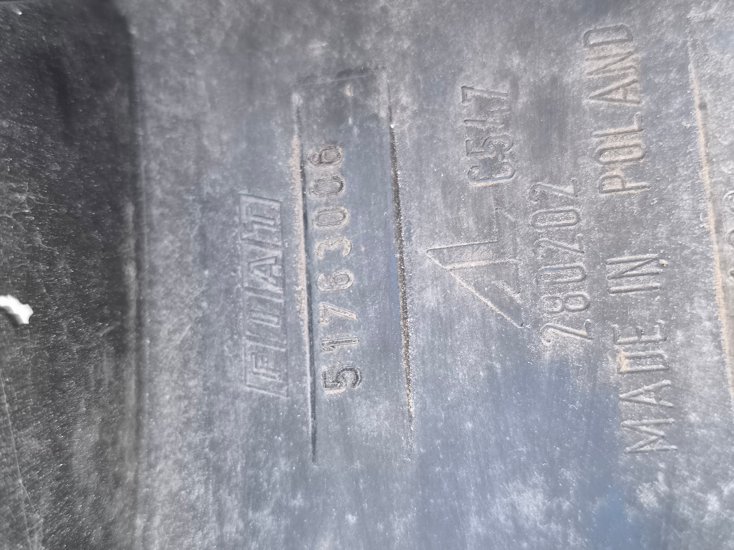 Fanale posteriore dx Fiat Panda 169 modello fascia nera ecoAG7467