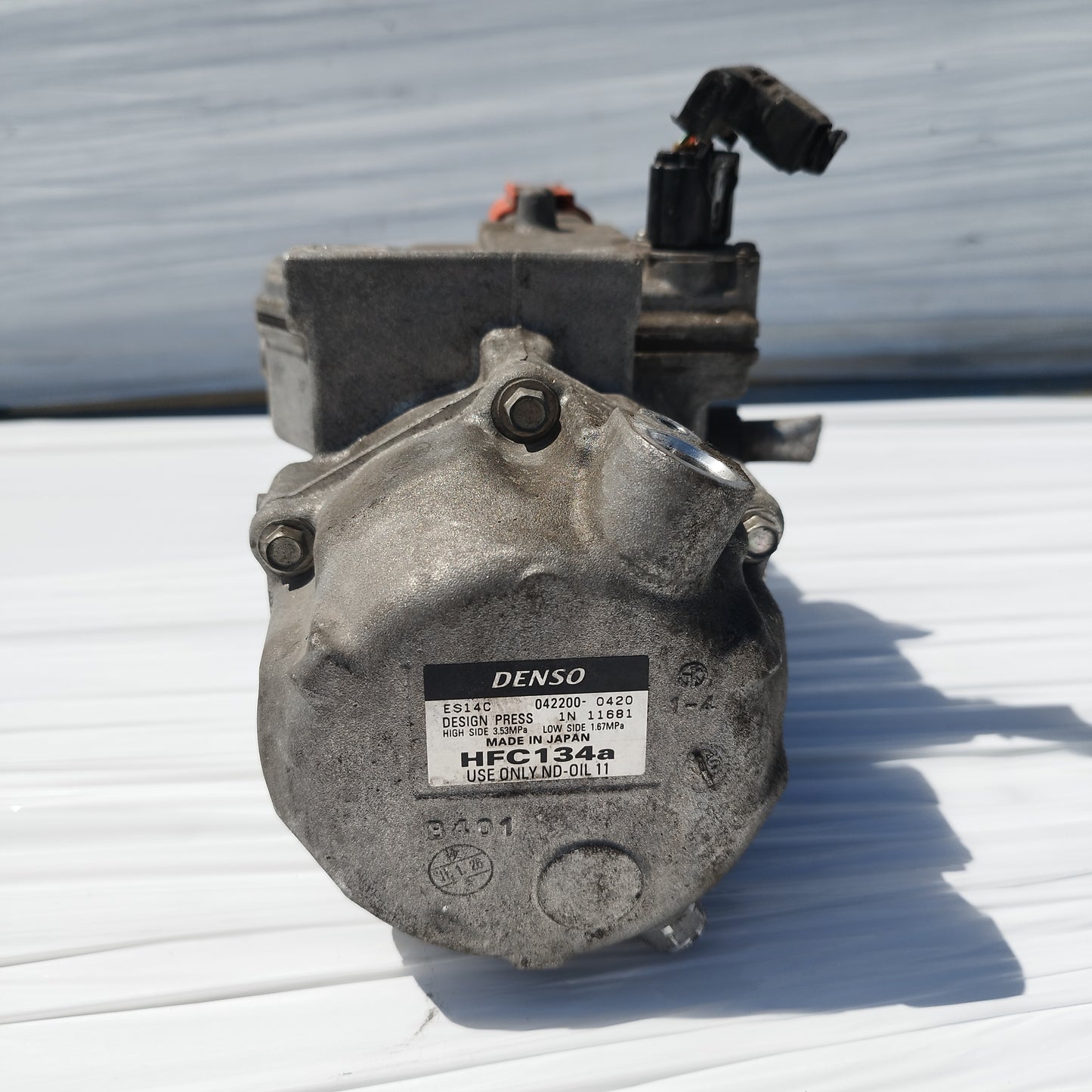 Compressore a / c Toyota Auris / Prius 1.8 B / Ibrida 2011 cod: 042200-0420 ecoAC15762