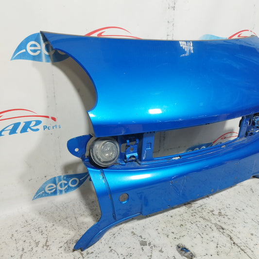 Electric blue front center bumper Smart fortwo 450 cabrio 2004 ecoAC9165