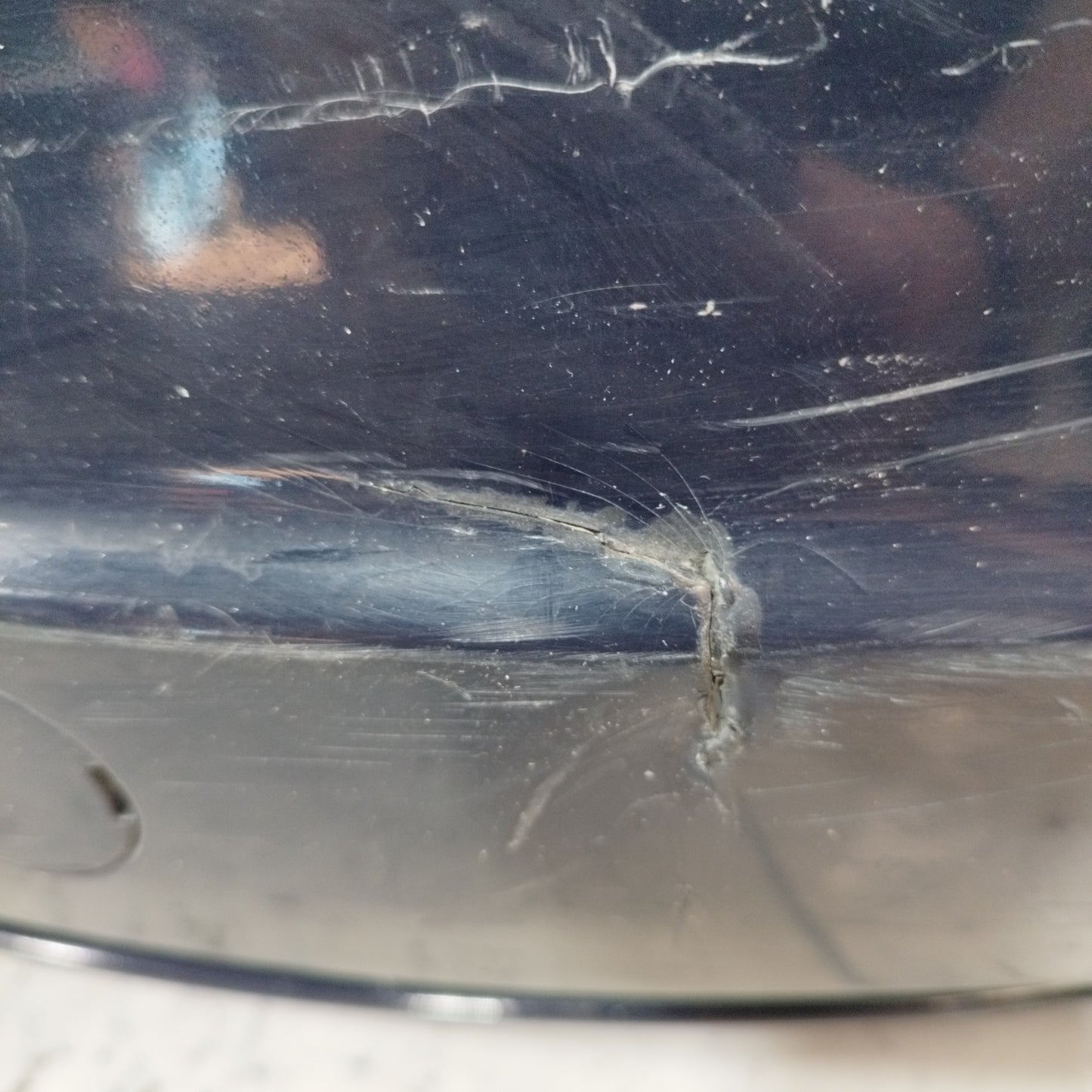 Paraurti posteriore blu scuro Fiat Grande Punto 2008 ecoAC9644