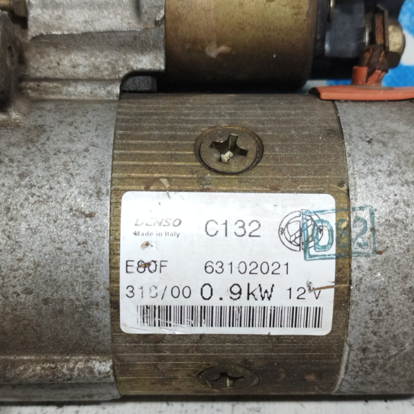 Starter motor Fiat 600 1.1 B 2001 code: 63102021 ecoAC9416