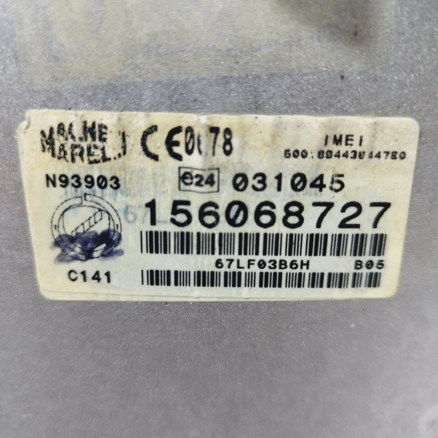 Car Radio Alfa Romeo 159 2010 Code: 156068727 ecoAC9533