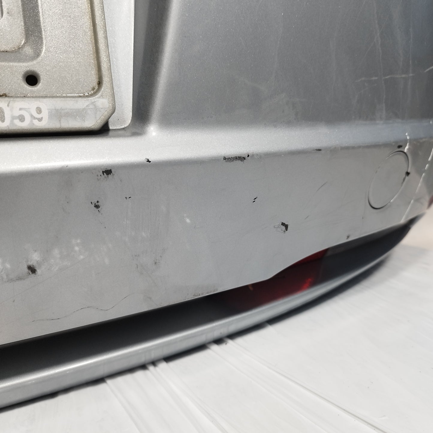 Graue Heckstoßstange Fiat Grande Punto 2007 ecoAC13098