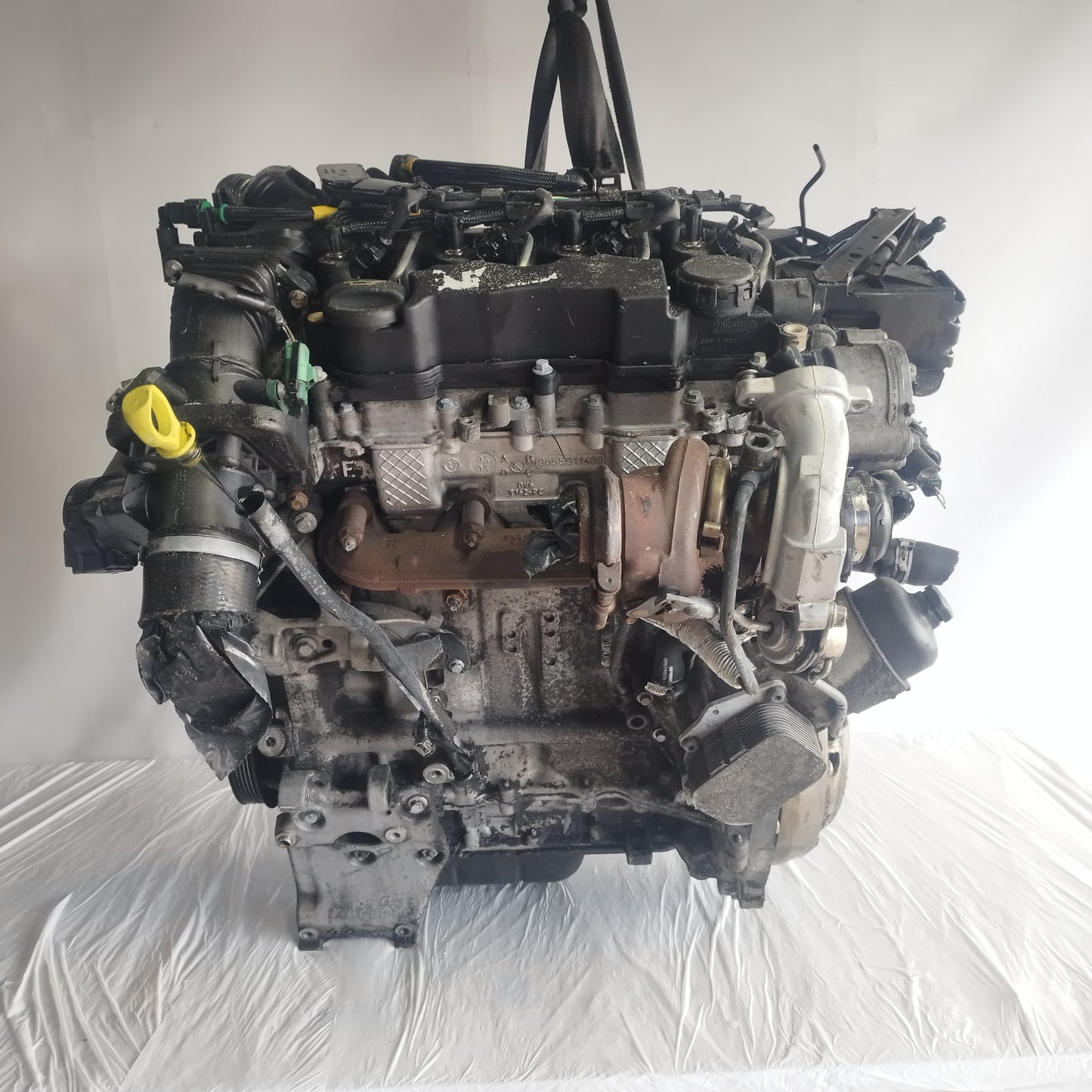 Motore Ford Focus 1.6 TDCI 90CV 2008 cod: HHDA ecoAC6615