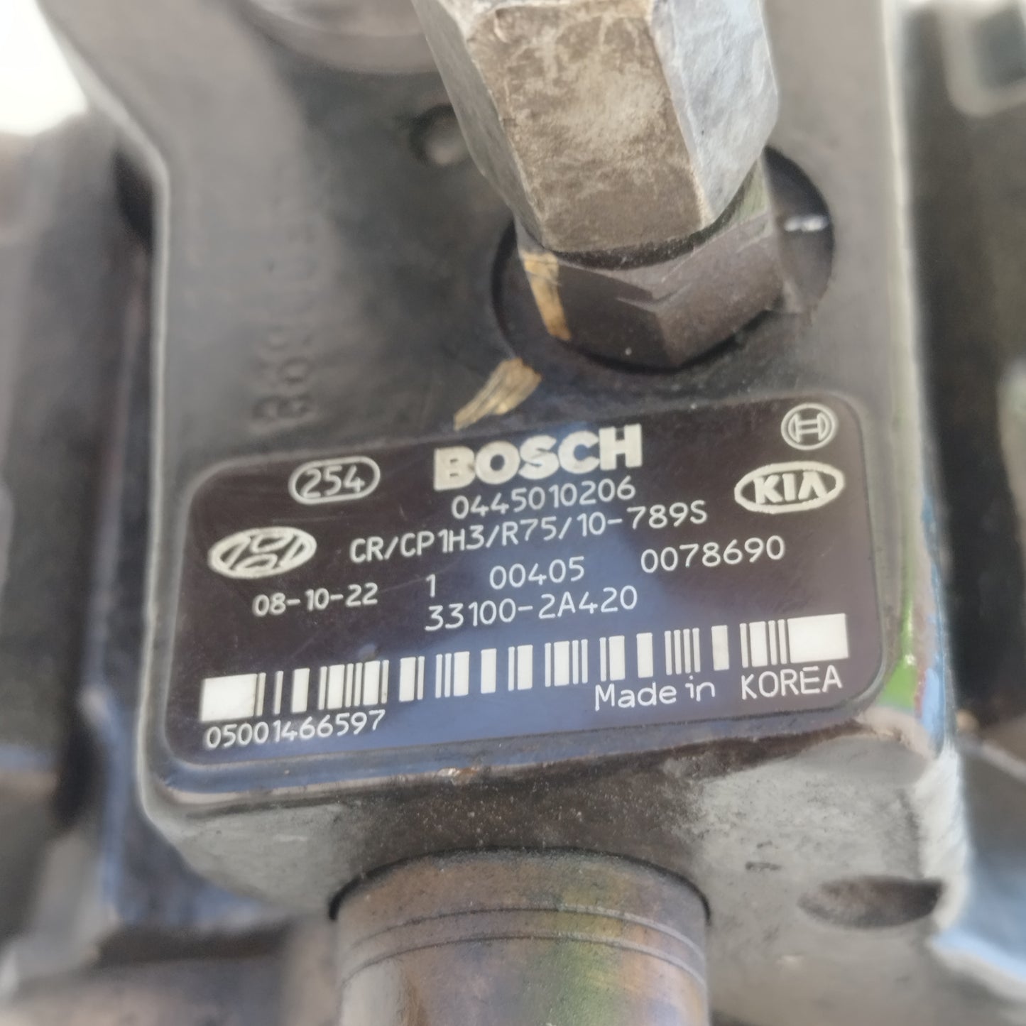 Pompa Common Rail Hyundai IX35 1.7 CRDI 116cv 2010-2015 cod: 0445010206 ecoAC16070