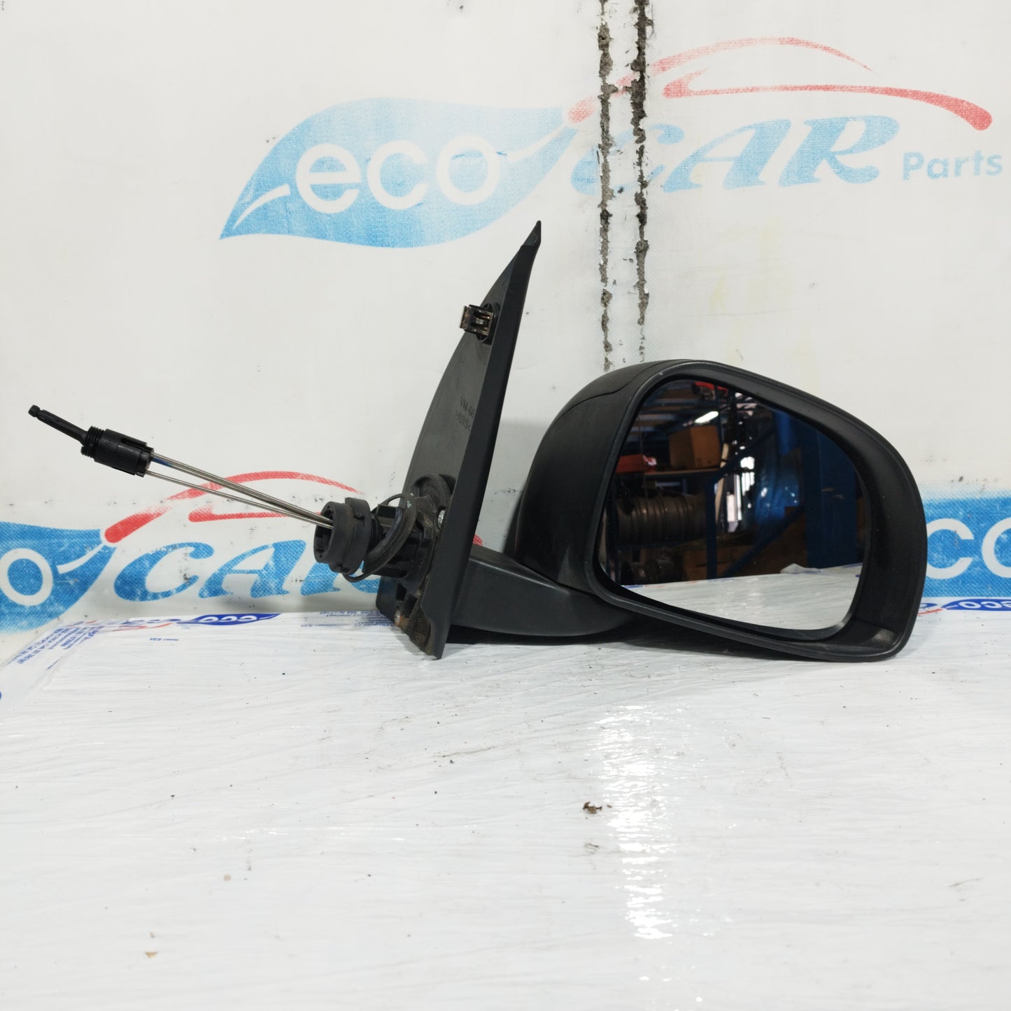 Manual front right mirror black Fiat Panda 2010 ecoAC11067