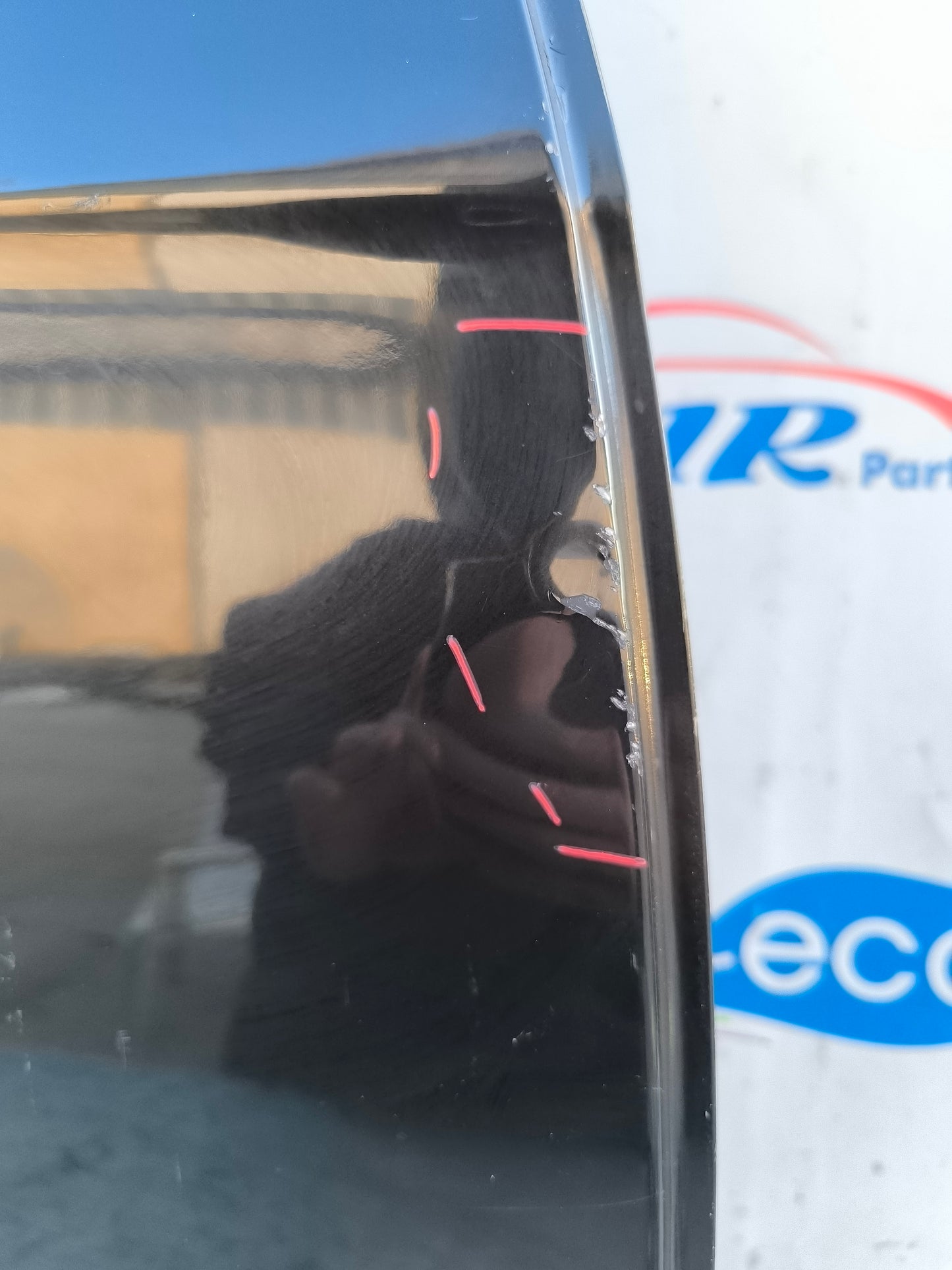 Rear right door black Citroen C3 2012 ecoAG6137