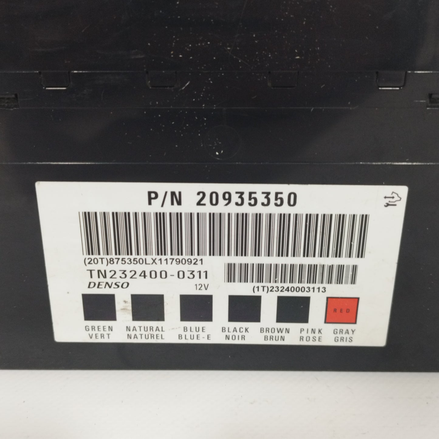 Ignition kit Opel Antara 2.2 2012 Cod: 25187592 ecoAC11430